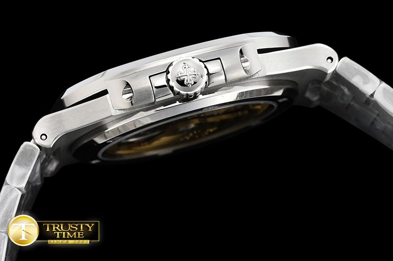 파텍필립 Nautilus Mens 40mm SS/SS Blue Sticks PF Miyota 9015 Mod -PP0257
