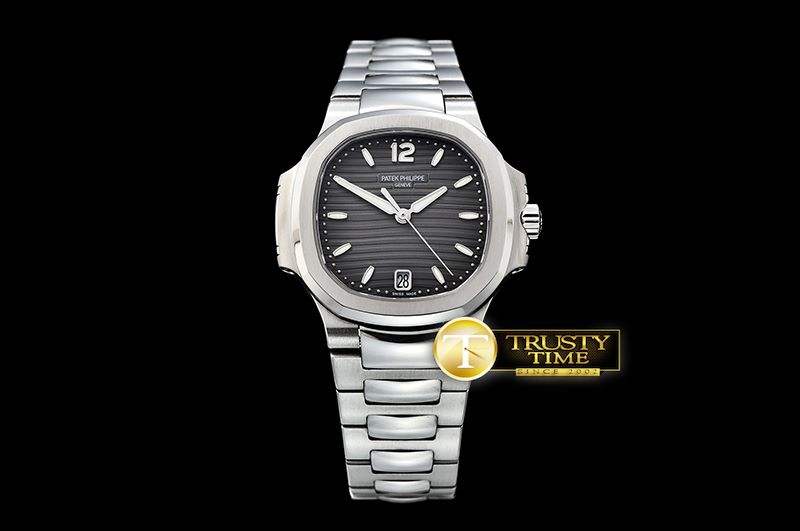 파텍필립 Nautilus 7018 Ladies 33mm SS/SS Grey PF MY9015 -PP0266B
