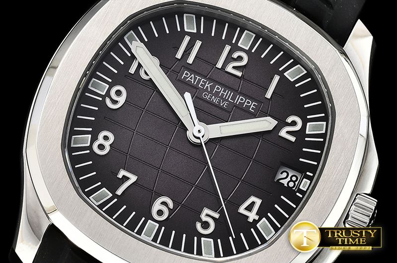 파텍필립 Aquanaut Ref.5167 SS/RU Grey/Num PF Asia 2824 Mod -PP0281A