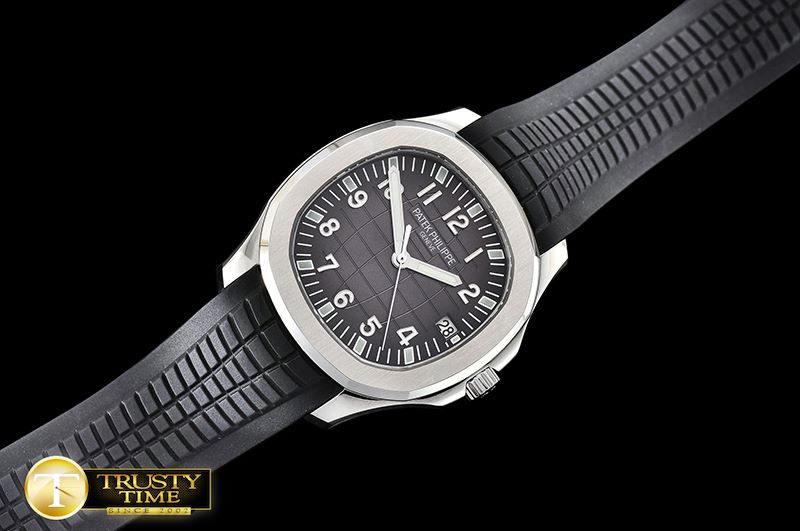 파텍필립 Aquanaut Ref.5167 SS/RU Grey/Num PF Asia 2824 Mod -PP0281A