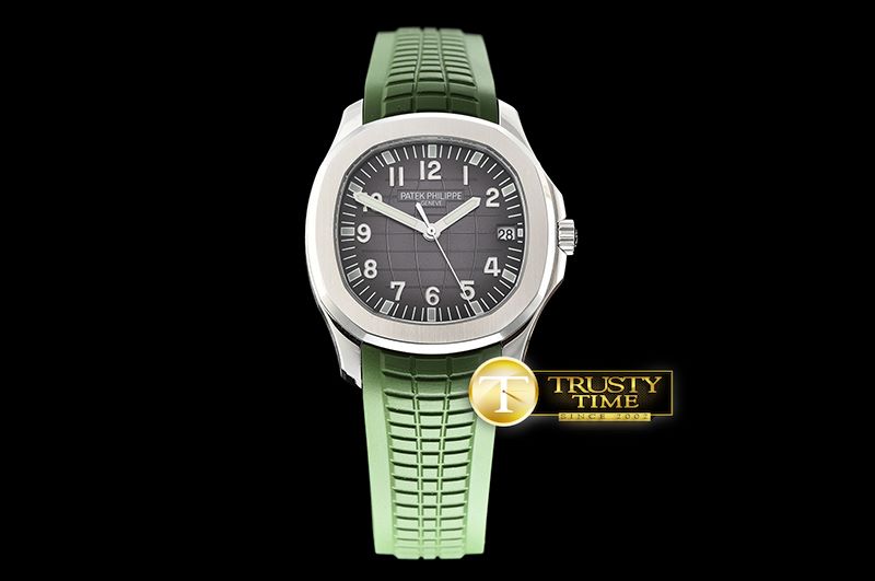 파텍필립 Aquanaut Ref.5167 SS/RU Grn Grey/Num PF Asia 2824 Mod -PP0285