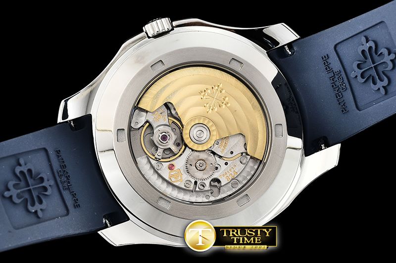 파텍필립 Aquanaut Ref.5168 42mm SS/RU Blue/Num PF Asia 2824 Mod -PP0288