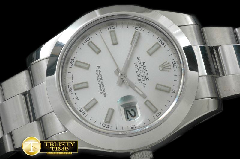 롤렉스 SS Oyster/Smooth White Sticks Asian Eta 2836 -R2DJ0184