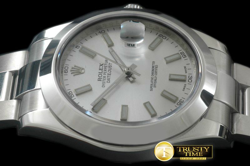 롤렉스 SS Oyster/Smooth White Sticks Asian Eta 2836 -R2DJ0184