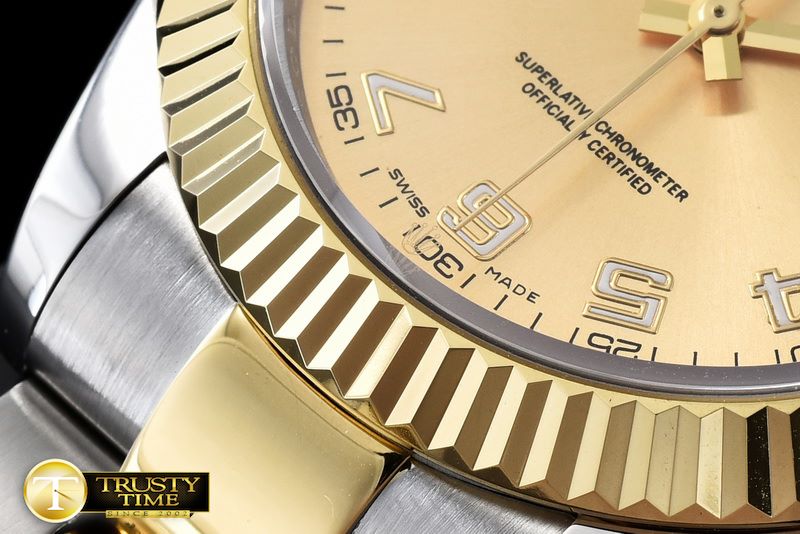 롤렉스 SS/YG Oyster Gold Num Asian 2813 -R2DJ0195L
