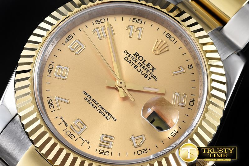 롤렉스 SS/YG Oyster Gold Num Asian 2813 -R2DJ0195L