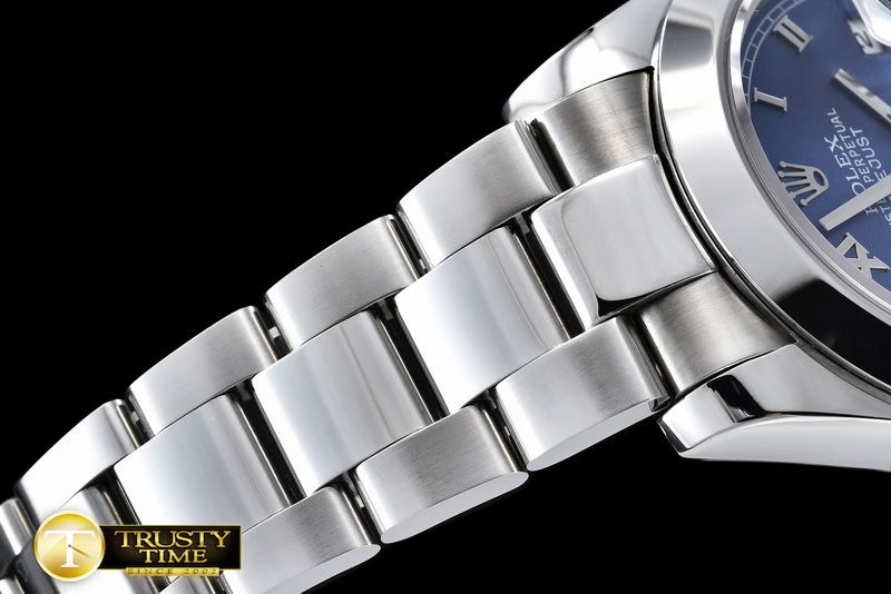 롤렉스 DJ2 41mm SS/SS Blue Roman Oys Swiss Eta 2836/3135 -R2DJ0197