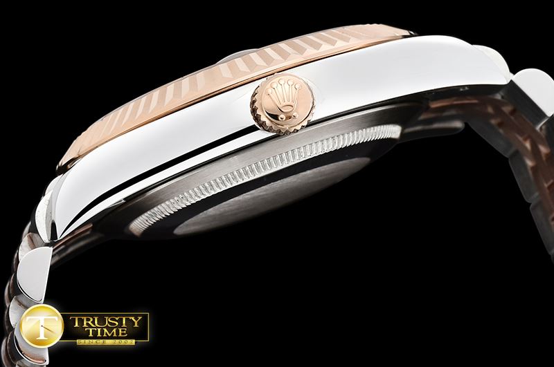 롤렉스 DJ2 41mm Jub Flt RG/SS Brown Stick BP Swiss 2836 -R2DJ0219A