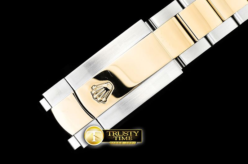 롤렉스 DJ2 41mm Oyt Flt YG/SS Grey Stk BP Asia 2813 -R2DJ0238C