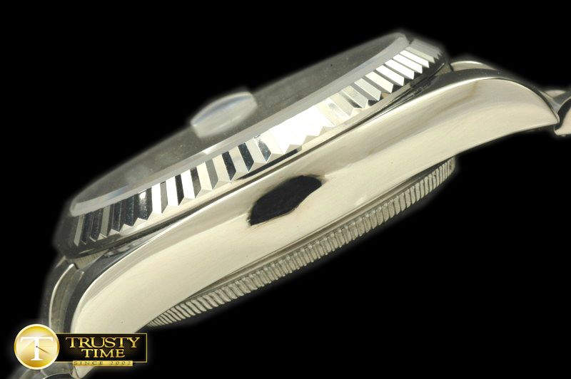롤렉스 DayDate Fluted Burgundy SS/SS Swiss Eta 2836/3186 -RDD0180B
