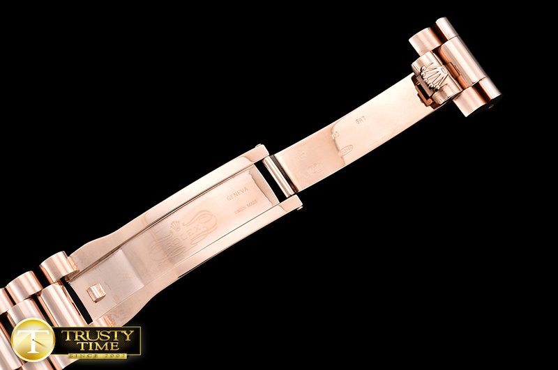 롤렉스 DayDate 40mm RG/RG 18K Wrp R. Gold Stks BP Swiss 2836 -RDD0201A
