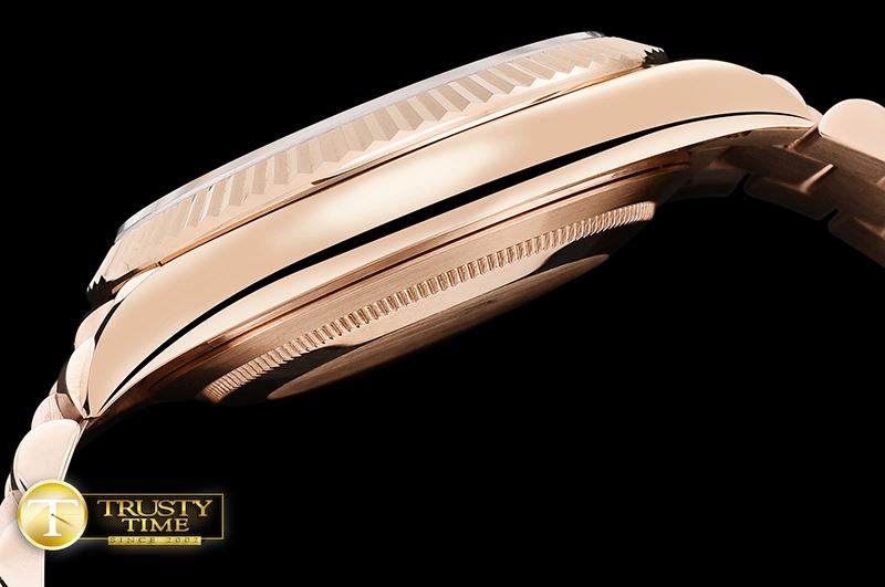 롤렉스 DayDate 40mm Flt RG/RG Rose Gold Baug. Diam BP A2836 -RDD0210A