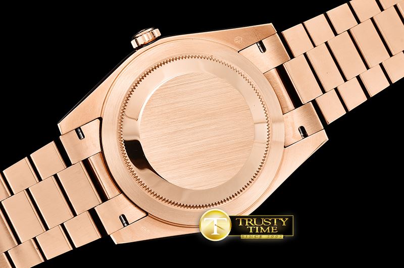 롤렉스 DayDate 40mm Flt RG/RG Rose Gold Baug. Diam BP A2836 -RDD0210A