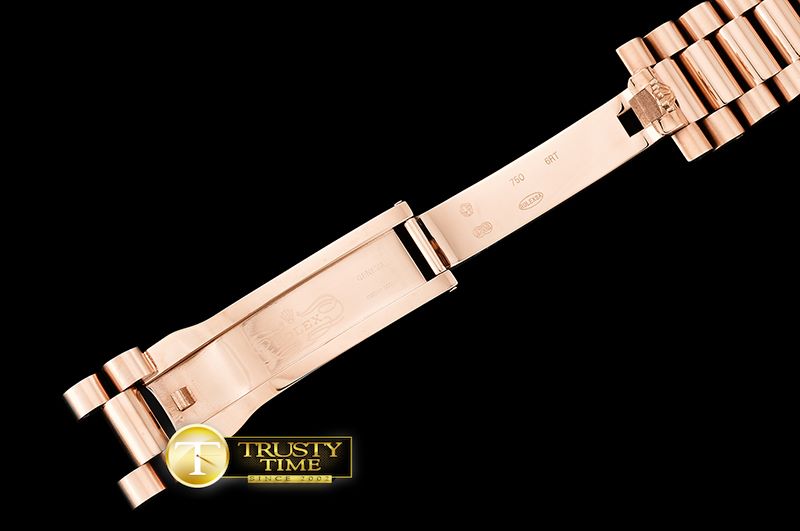 롤렉스 DayDate 40mm Diam RG/RG Rose Gold Baug. Diam BP A2836 -RDD0210B