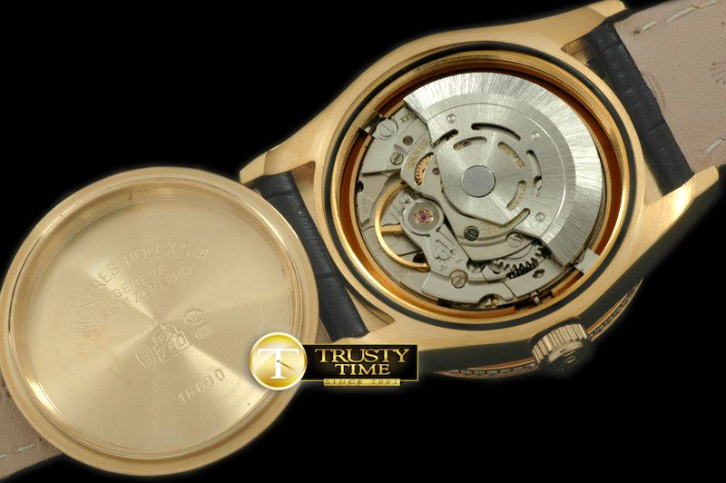 롤렉스 Royal Black YG/Sq Cut Diam/LE Swiss Eta 28362 -RDJ0196