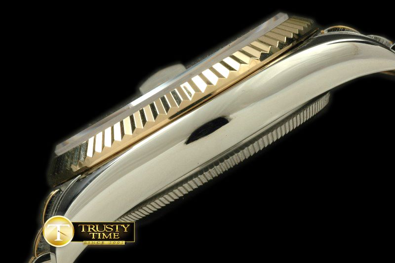 롤렉스 SS/YG TT Champagne Asian 2813Real Diamond -RDJ0214A