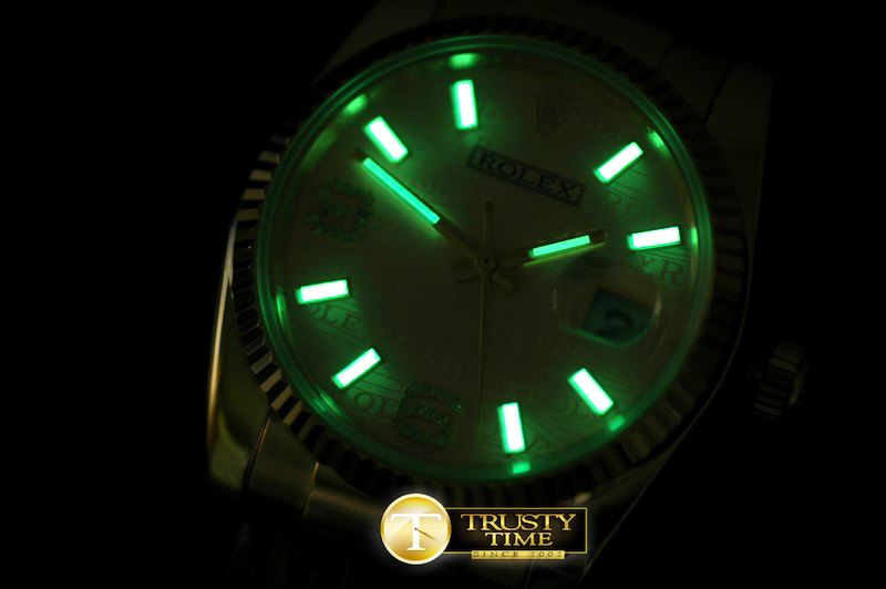 롤렉스 YG/LE Champagne Asian 2813 28800Real Diamond -RDJ0235C