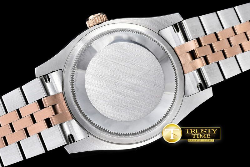 롤렉스 DateJust Rose Gold Stick TT/RG Jub BP Asia 2836 -RDJ0258B