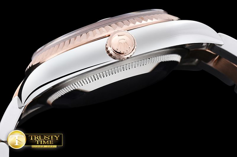 롤렉스 DJ 36mm Oyst Flt RG/SS (Wrap) Rose Gold BP A3135 Mod -RDJ0269A