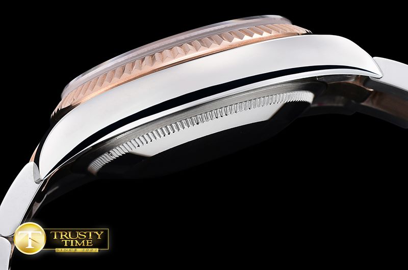 롤렉스 DJ 36mm Oyst Flt RG/SS (Wrap) Rose Gold BP A3135 Mod -RDJ0269A