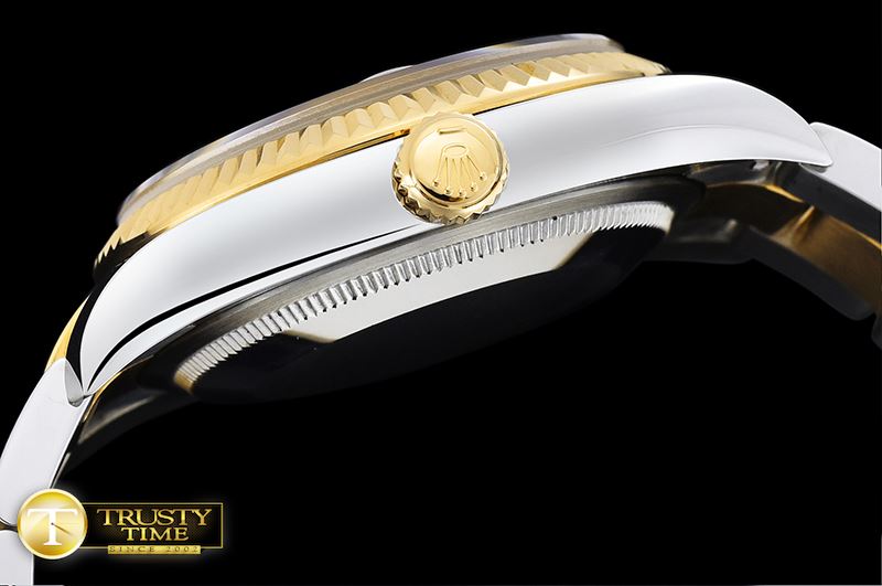 롤렉스 DJ 36mm Oyst Flt YG/SS (Wrap) Gold Roman BP A3135 Mod -RDJ0270A