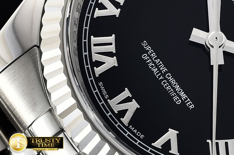 롤렉스 DJ 36mm Jub Flt SS/SS Black Roman ARF A3135 Mod -RDJ0302A