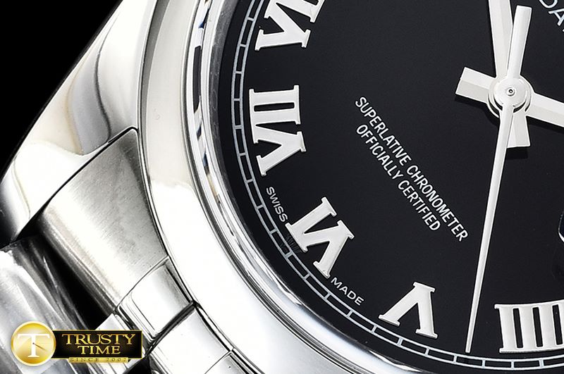 롤렉스 DJ 36mm Jub Dome SS/SS Black Roman ARF A3135 -RDJ0305E