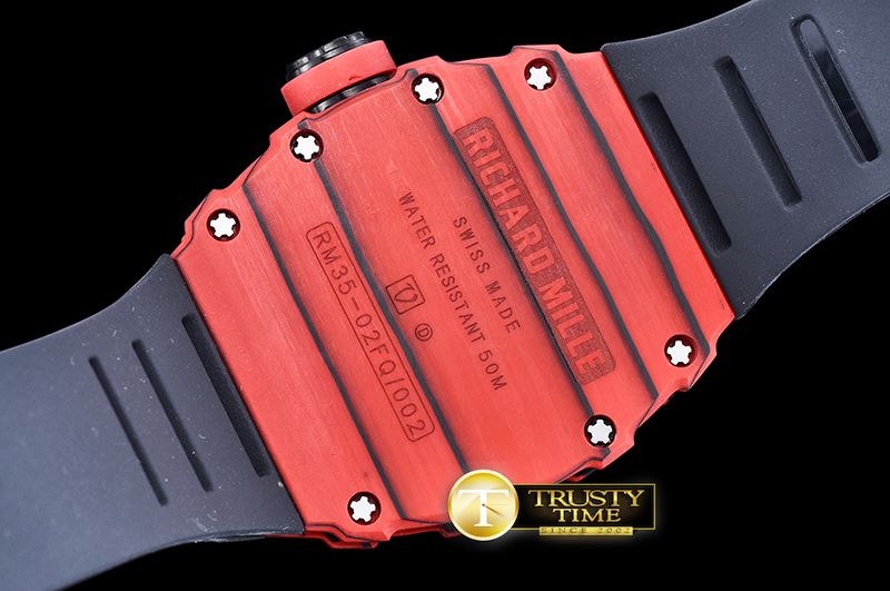 리차드밀 RM03502 Rafael Nadal Red FC/VRU Blk/Blk Miyota Mod -RM0113E