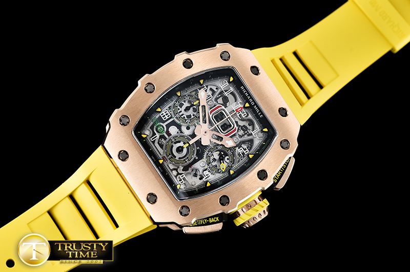 리차드밀 RM01103 Felipe Massa LE RG/VRU Skele KVF A7750 Mod -RM0151B