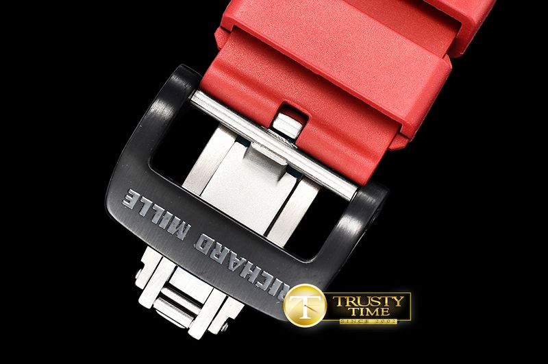 리차드밀 RM011 Felipe Massa CER/PVD/VRU Red Skele KVF A7750 Mod -RM0159D
