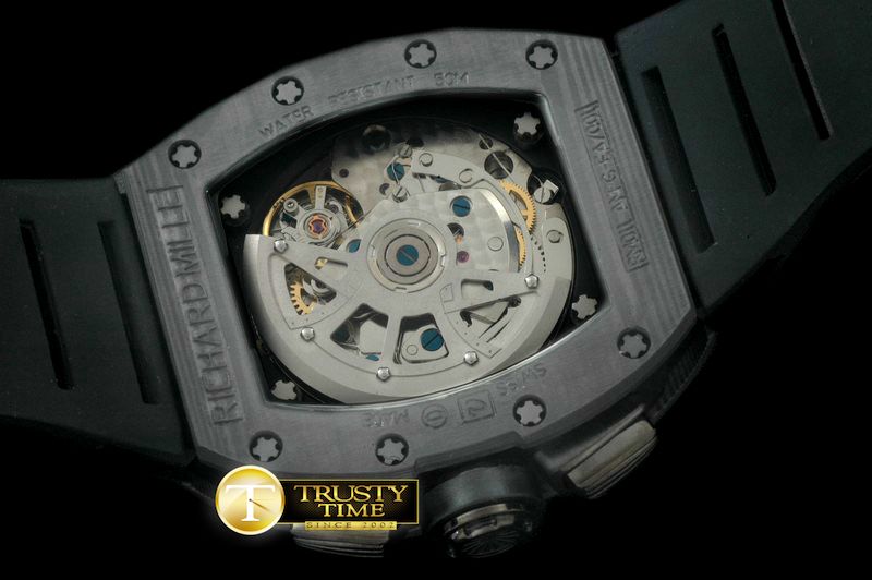리차드밀 NTPT Carbon/Titanium/RU Asian 7750 28800 -RM068