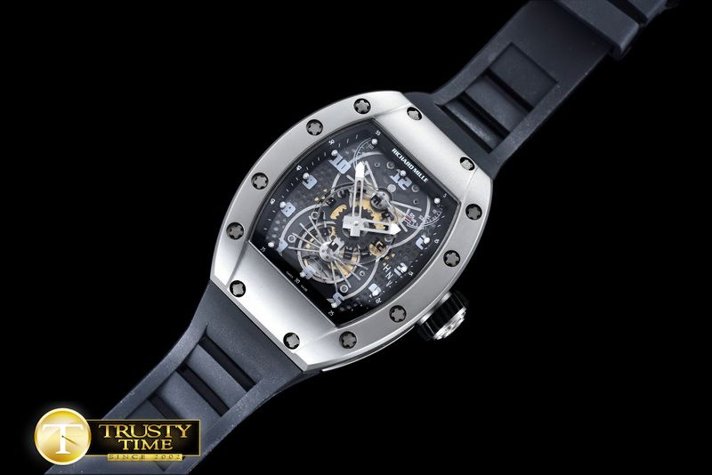 리차드밀 RM022 AeroDyne Dual Time Zone SS/RU Mod MY9015 -RM080A