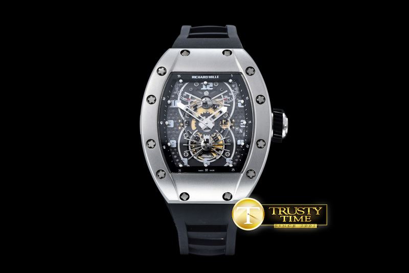 리차드밀 RM022 AeroDyne Dual Time Zone SS/RU Mod MY9015 -RM080A