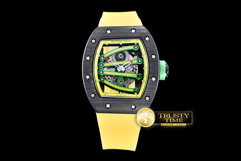 리차드밀 RM059 Yohan Blake FC/YRU Yellow Custom Movt -RM091C