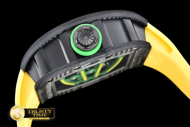 리차드밀 RM059 Yohan Blake FC/YRU Yellow Custom Movt -RM091C