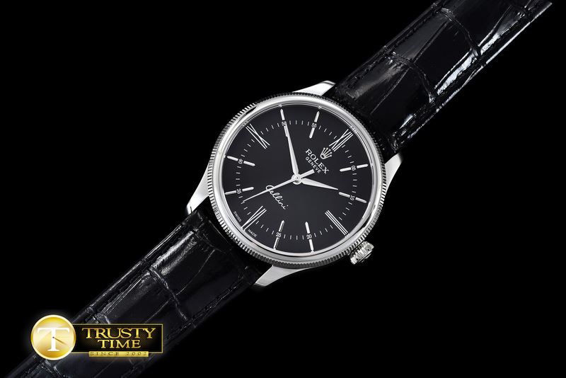 롤렉스 Cellini MK V2 SS/LE Black Asia 3132 -ROLCEL067C