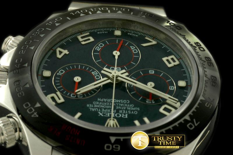 롤렉스 Daytona 116519 SS/CER/SS Blue Num A7750 Sec@6 -ROLDYT0124E