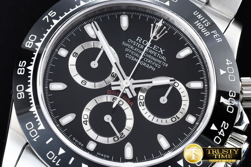 롤렉스 2016 Daytona SS/SS Cer Blk Stk BP Ult A7750 Sec@6 -ROLDYT0161D