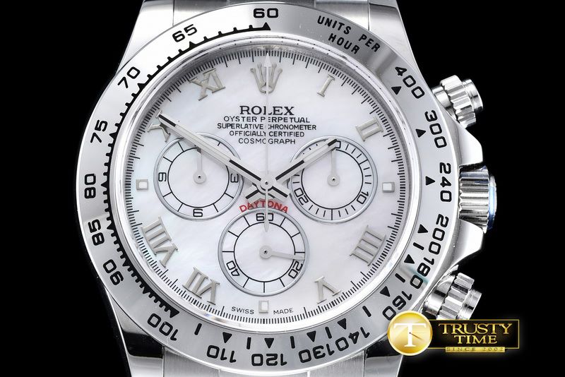 롤렉스 Basel 2016 Daytona SS/LE White MOP Rom BP Ult A77 -ROLDYT0182L