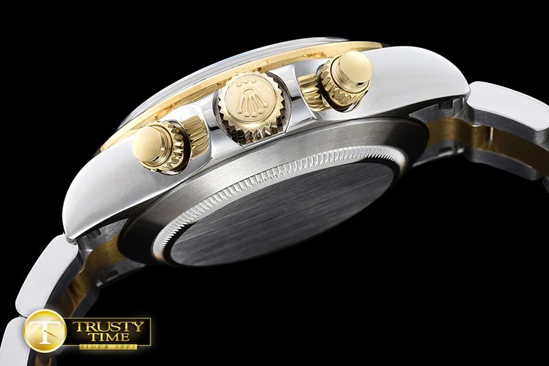 롤렉스 Daytona TT YG/SS Gold Stick JF A7750 -ROLDYT0183B