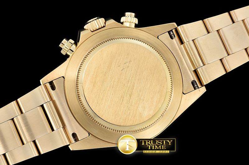 롤렉스 Daytona YG/YG Yellow Gold Stks JF Asia 7750 -ROLDYT0193A