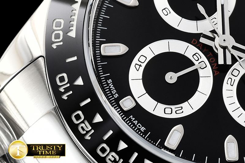 롤렉스 Daytona 116500LN SS/SS Black ARF Asia 4130 Mod -ROLDYT0226
