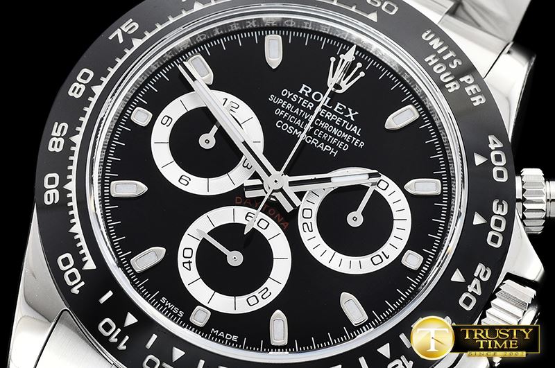 롤렉스 Daytona 116500LN SS/SS Black ARF Asia 4130 Mod -ROLDYT0226