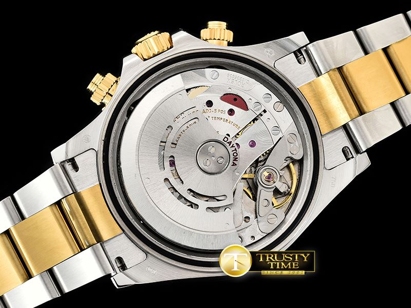 롤렉스 Daytona 116523 YG/SS MOP Diam OMF A7750 Mod -ROLDYT0242A