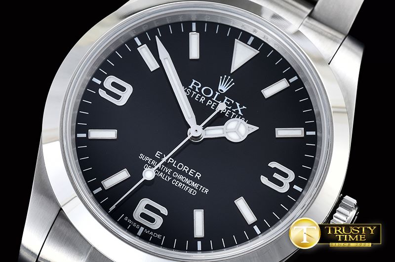 롤렉스 Explorer 1 Ref.214270 39mm SS/SS Black Noob A2824 -ROLEXP1013