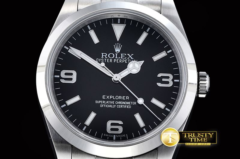 롤렉스 Explorer 1 Ref.214270 39mm SS/SS Black Noob A2824 -ROLEXP1013