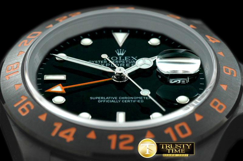 롤렉스 Project X Explorer II PVD Black Asian 2813 -ROLEXP2024