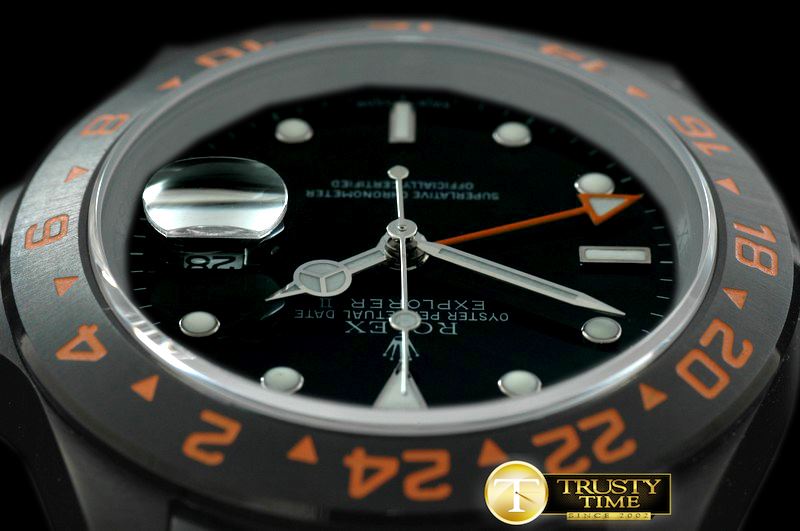 롤렉스 Project X Explorer II PVD Black Asian 2813 -ROLEXP2024