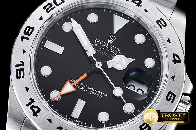 롤렉스 Explorer II SS/SS Blk Noob A3187 CHS Hour Hand Adj -ROLEXP2039