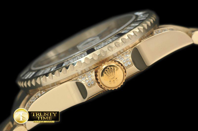 롤렉스 FG/Diam Anni GMT SS Diam Swiss Eta 2836 GMT Hand In -ROLGMT073A